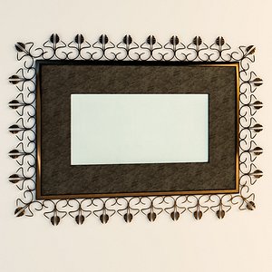 3D frame forged old