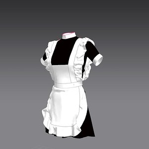 3d model shirt school uniform