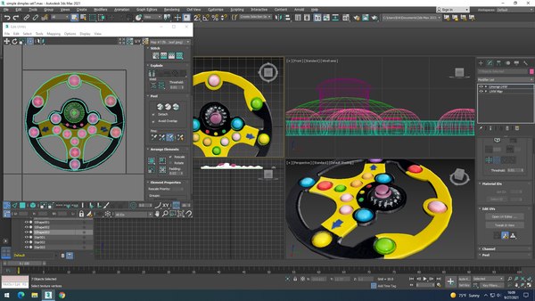 3D Simple Dimples Set - TurboSquid 1792379