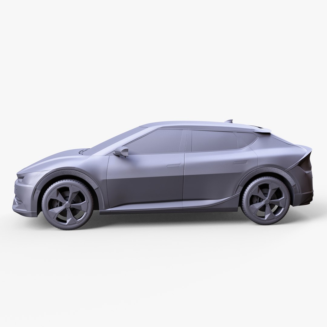 Kia EV6 Hybrid 3D Model - TurboSquid 2190174