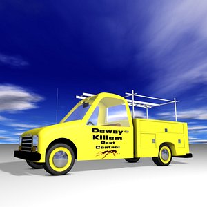 3D truck utility model