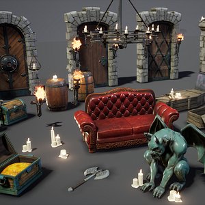 Fantasy Props Interior Pack