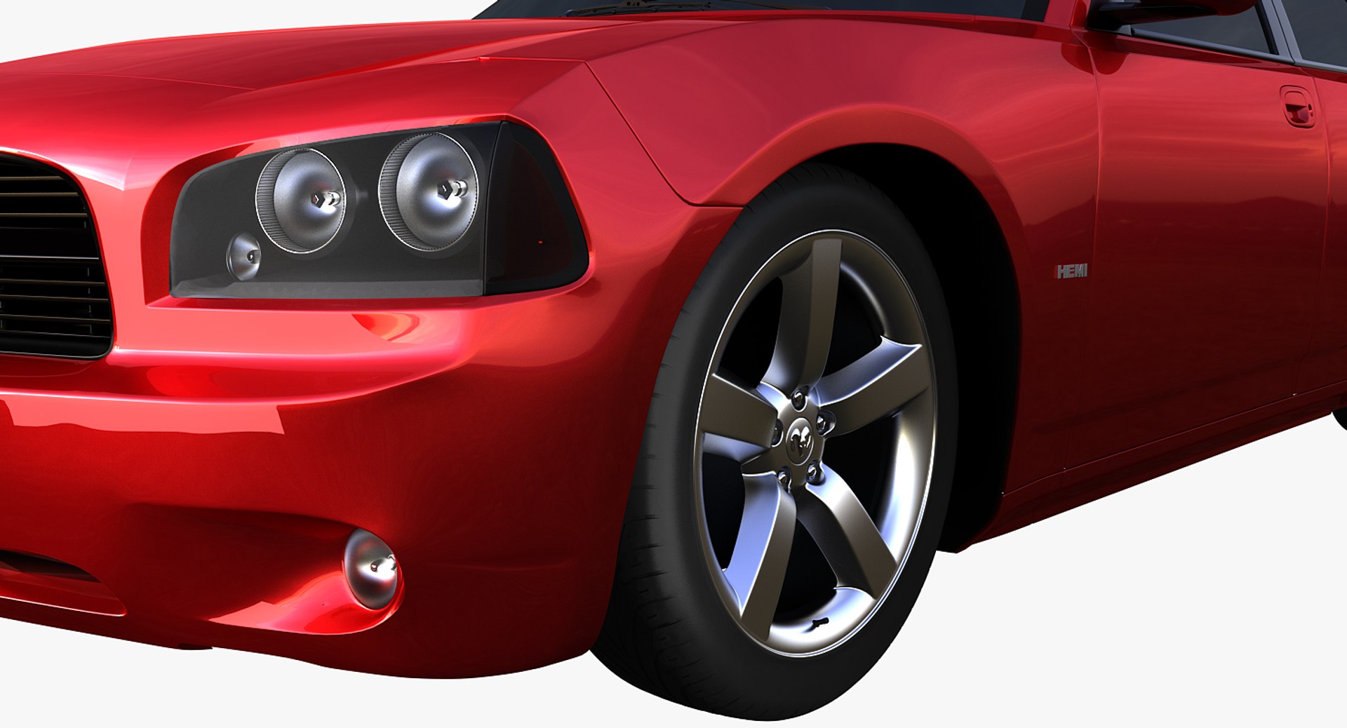 Dodge Charger Interior Car 3d Max