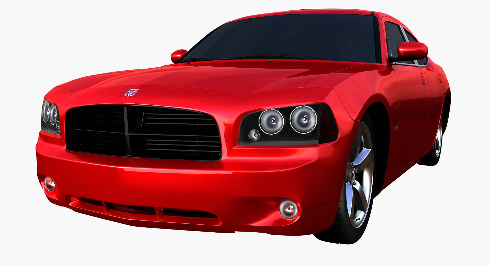 Dodge Charger Interior Car 3d Max