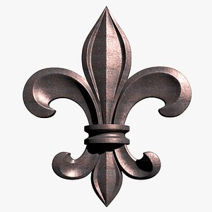 Fleur De Lis 3D model
