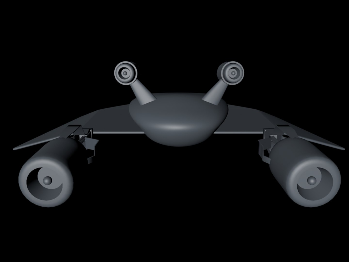3d Spaceship Snail