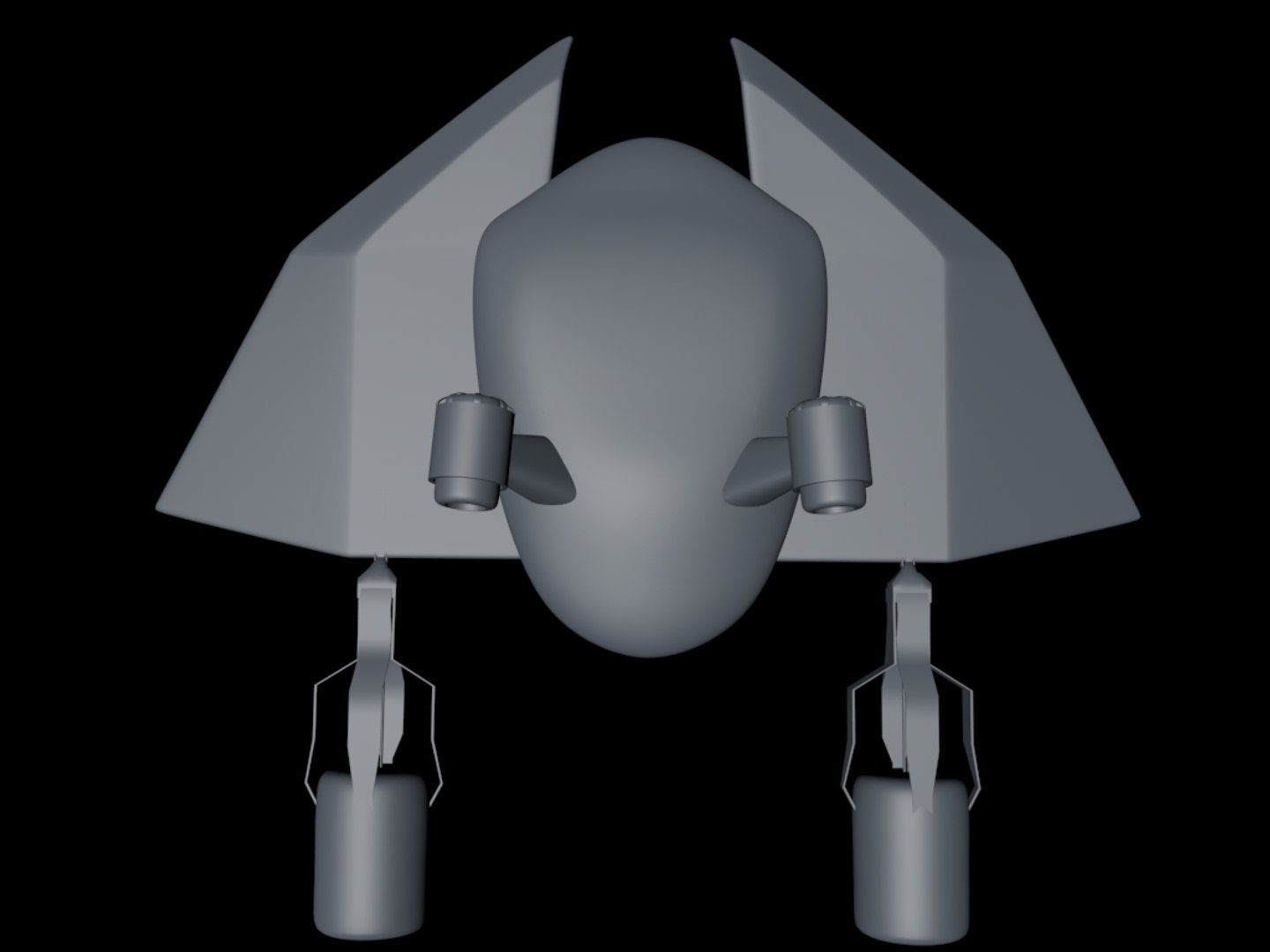 3d Spaceship Snail