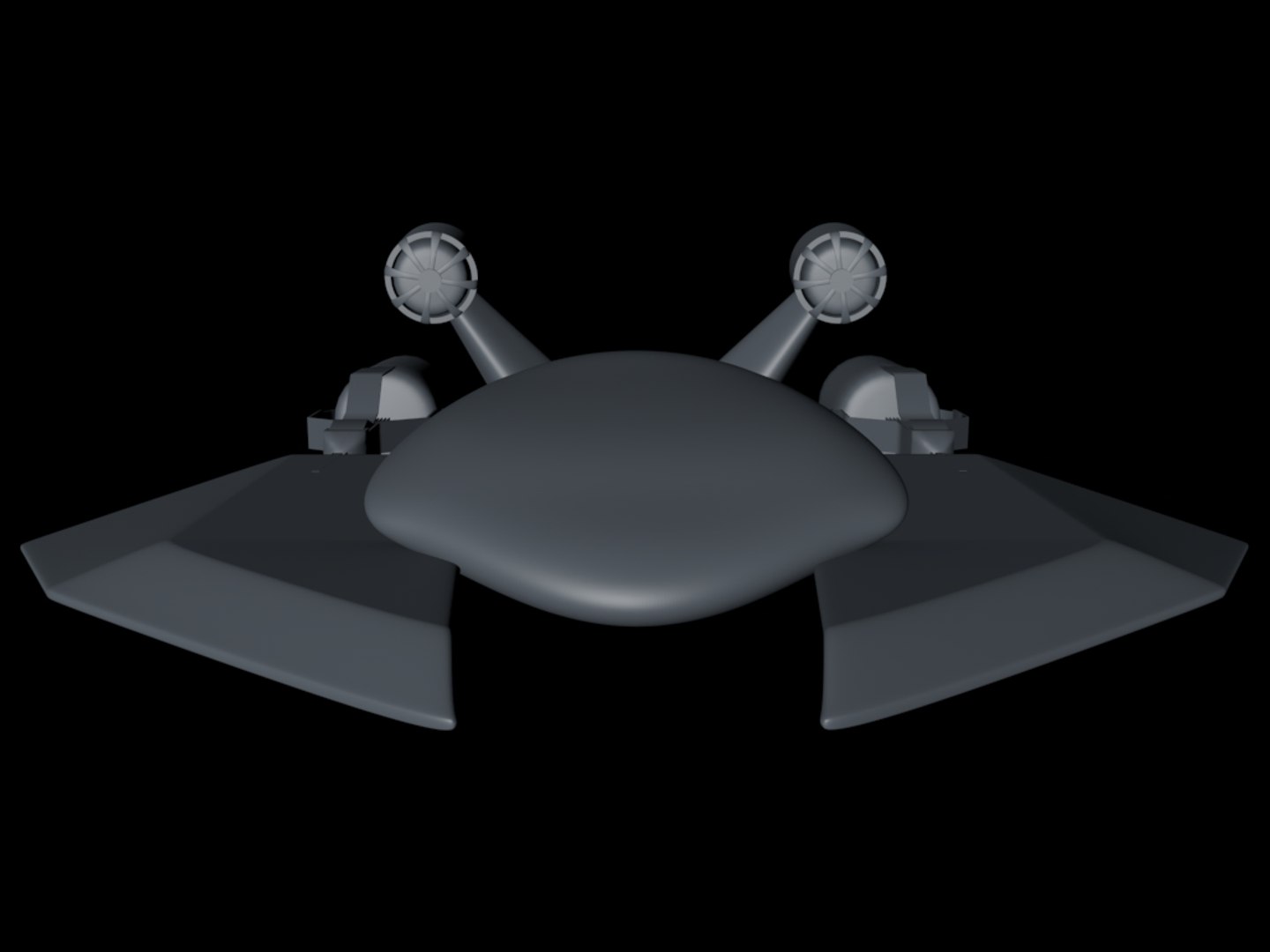 3d Spaceship Snail