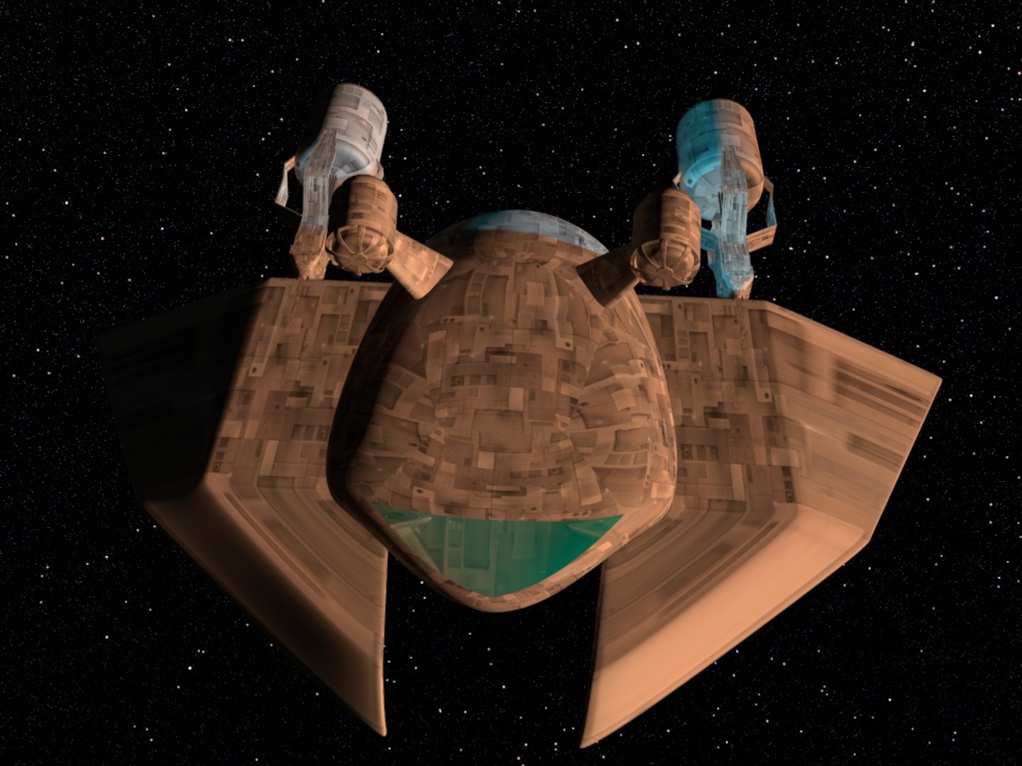 3d Spaceship Snail