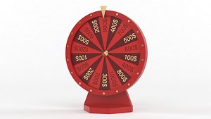 3D model Wheel of Fortune