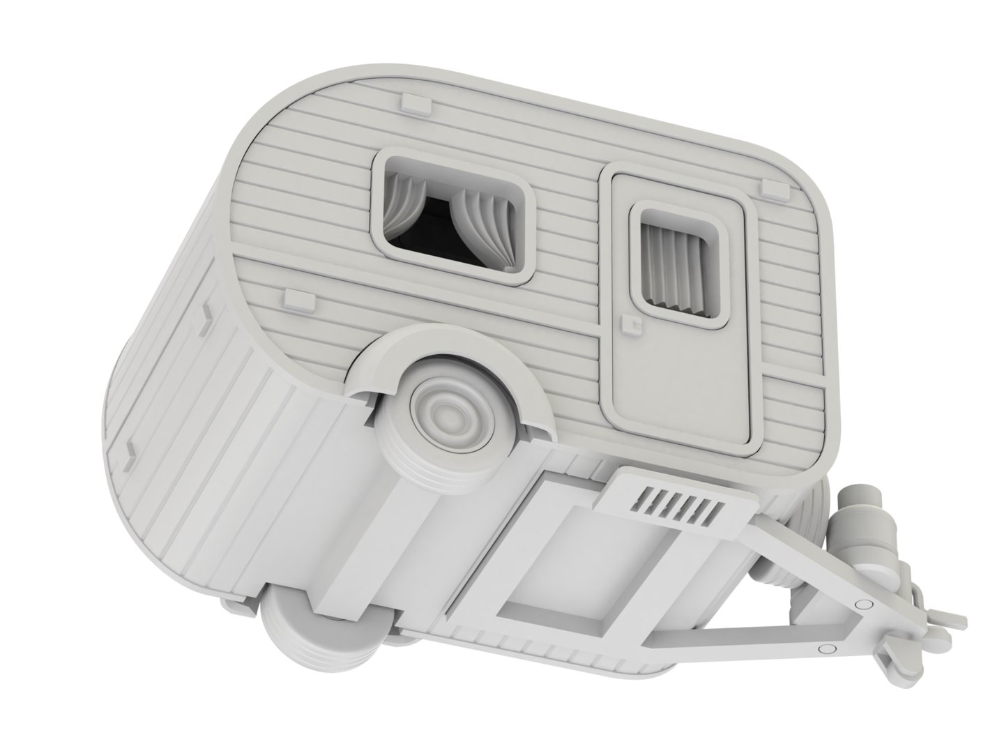 3D Print Camper Model model - TurboSquid 1860975