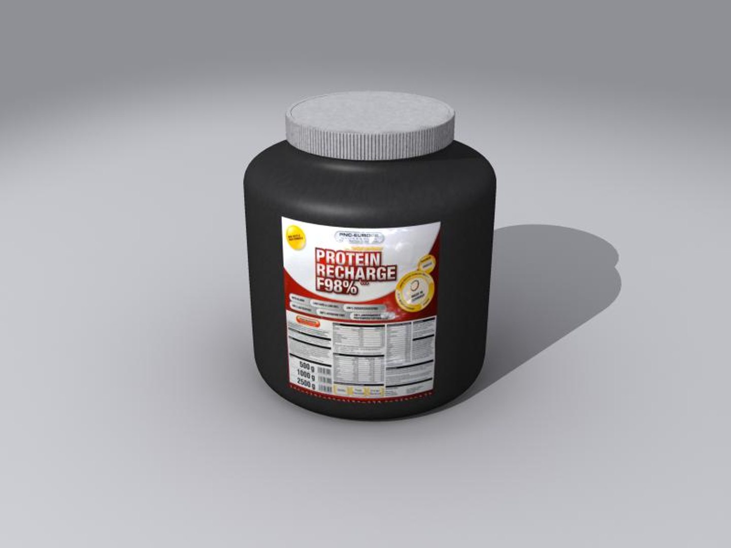 3d model of container protein