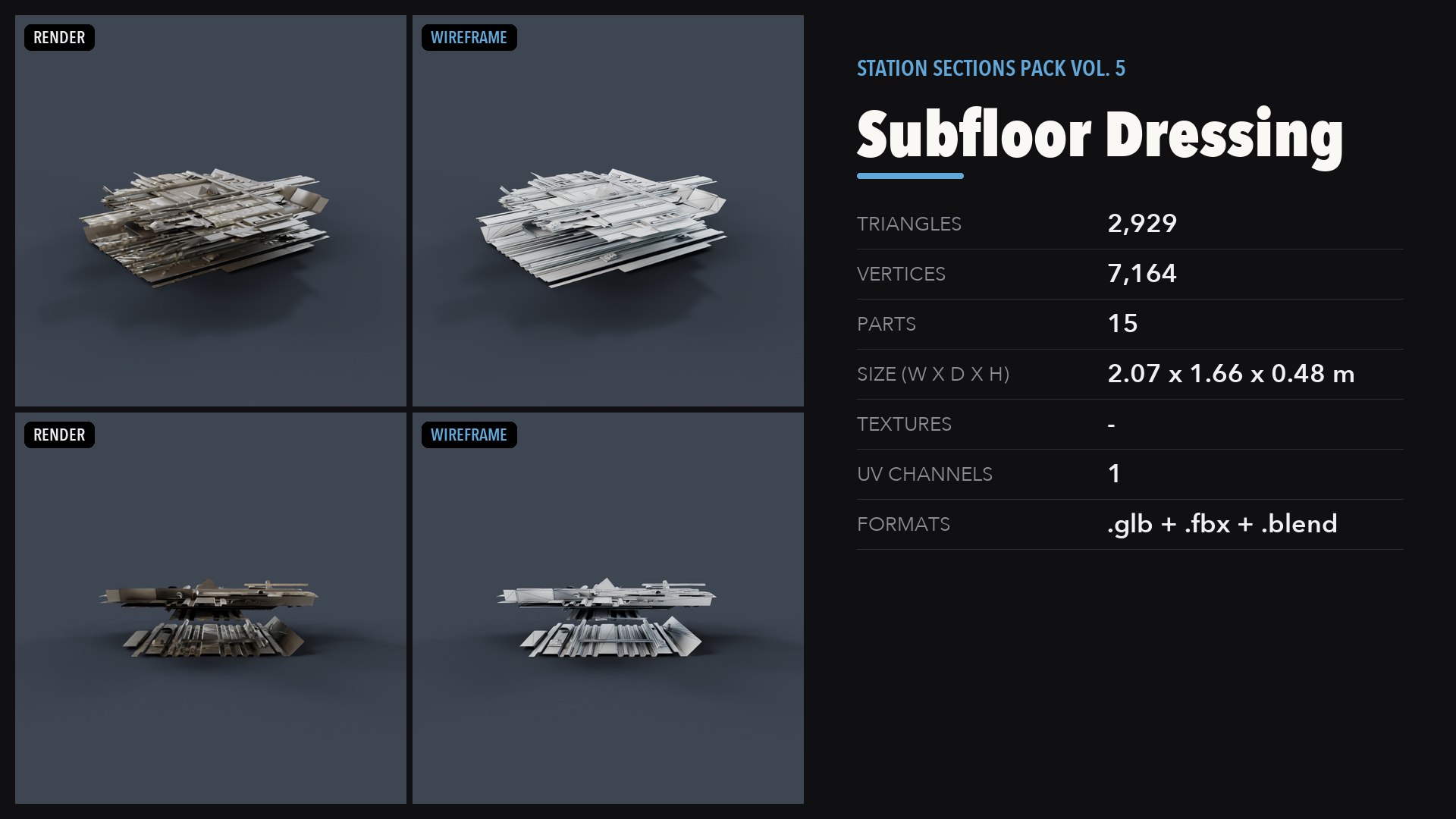 3D Station Sections Pack Vol 5 https://p.turbosquid.com/ts-thumb/Ve/ScguIb/4F/12_preview/png/1791673943/1920x1080/fit_q87/2cb635263813004c4c6c88a110680795718d38b9/12_preview.jpg