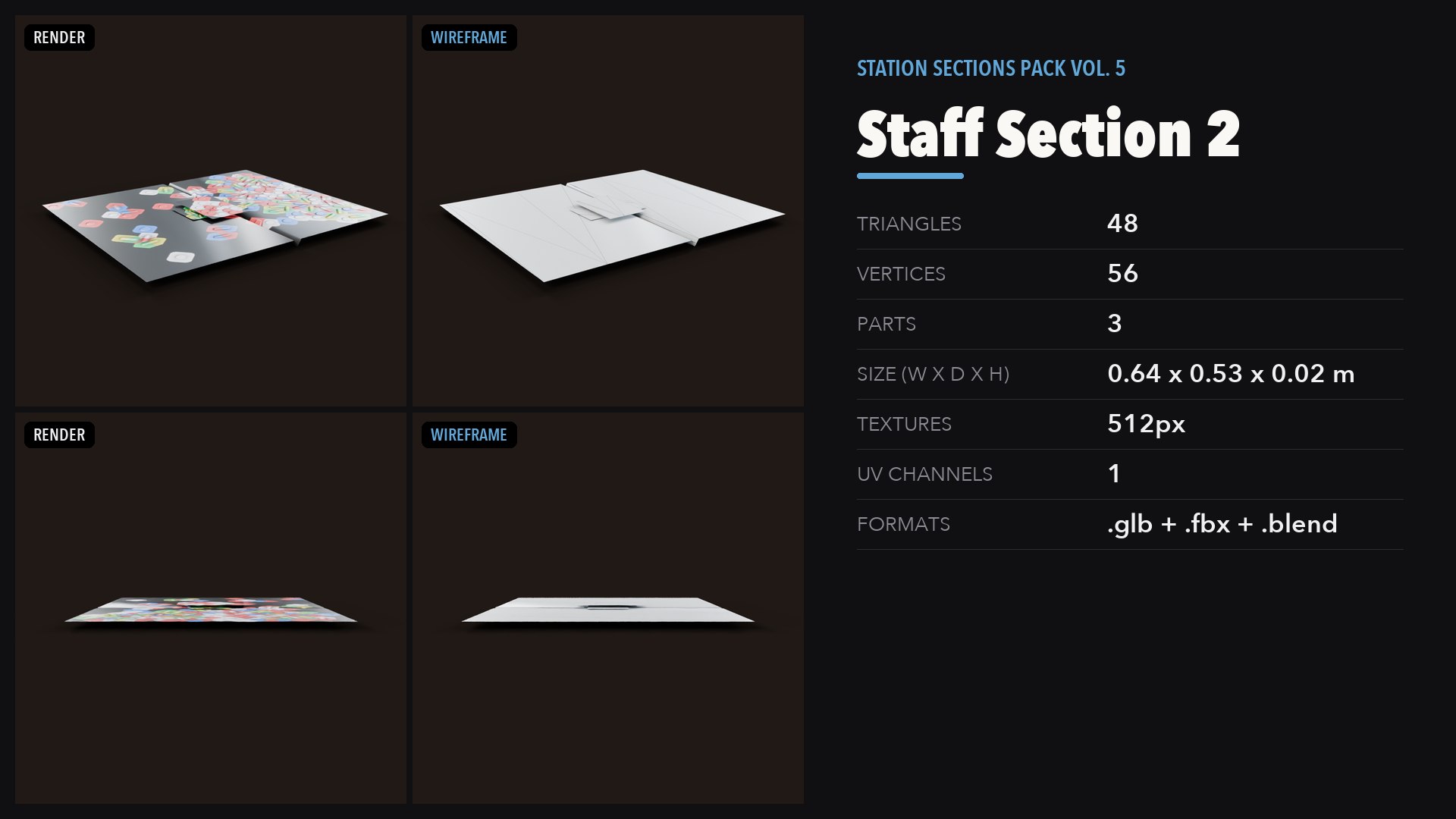 3D Station Sections Pack Vol 5 https://p.turbosquid.com/ts-thumb/Ve/ScguIb/xj/10_preview/png/1791673942/1920x1080/fit_q87/e0cdb26434aac703675c457a197ce59e7963386f/10_preview.jpg