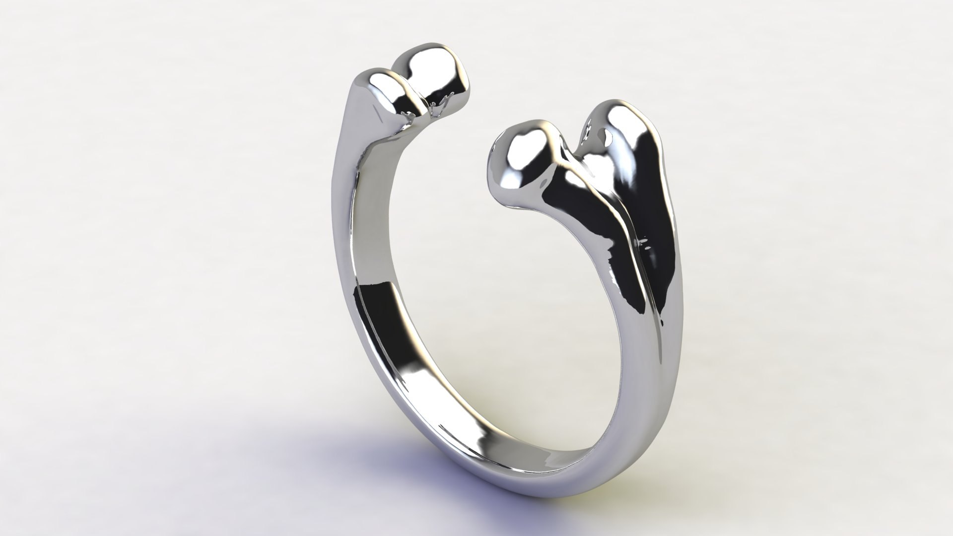 3D printable bone ring model - TurboSquid 1506003