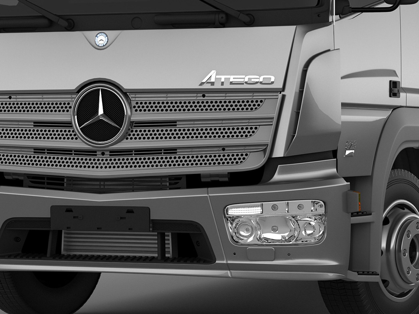 3d Mercedes Atego