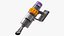 3D model Dyson V15 Cordless Vacuum Cleaner with Combi Brush