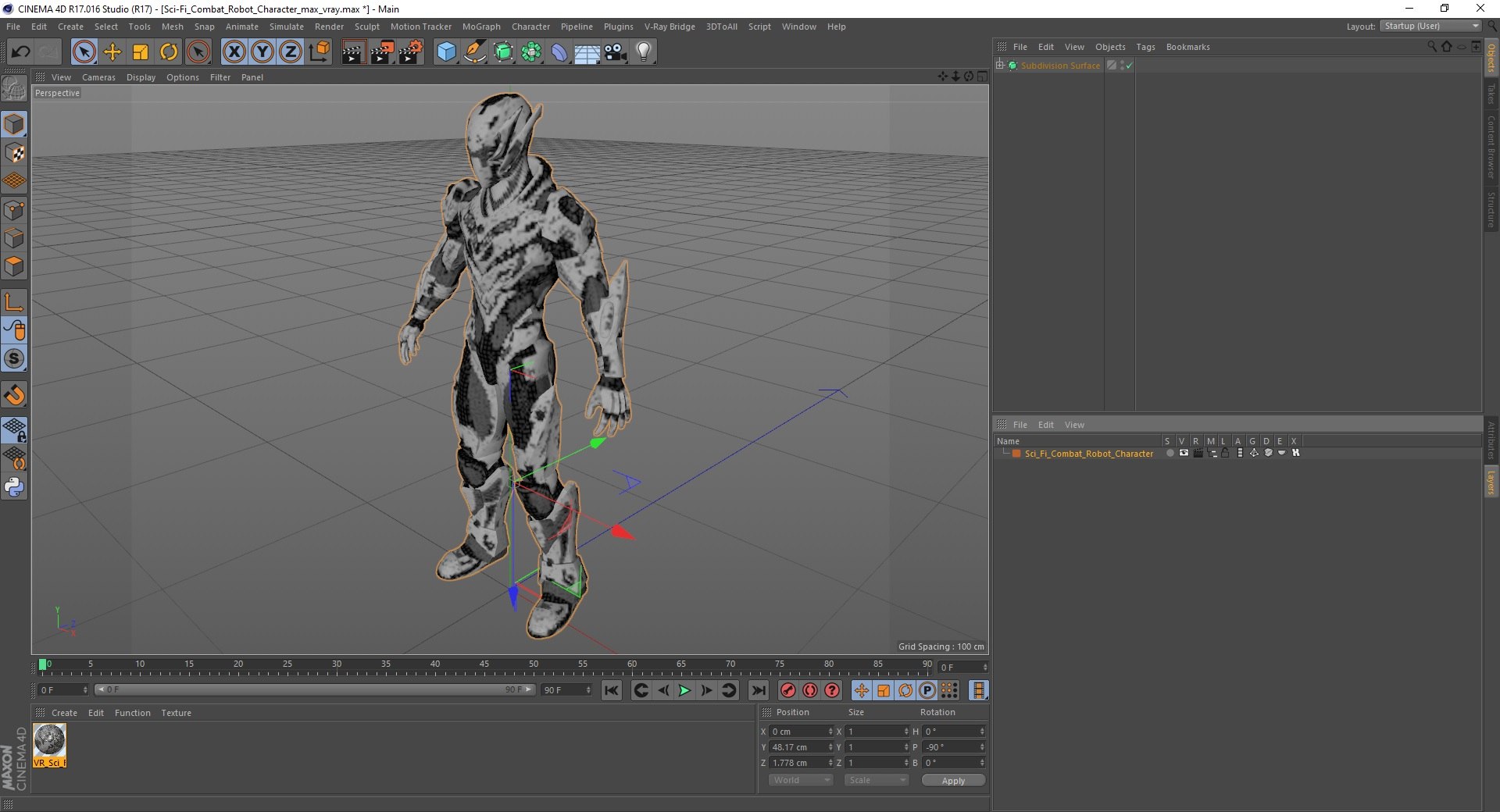 Sci-Fi Combat Robot Character model https://p.turbosquid.com/ts-thumb/Ve/r3xXWN/ID/scificombatrobotcharacter3dmodel027/jpg/1723888279/1920x1080/fit_q87/c2ac4ef6ff09365774878a8cba4d11fd2cba9767/scificombatrobotcharacter3dmodel027.jpg