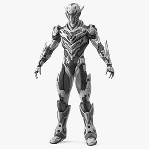 Sci-Fi Combat Robot Character