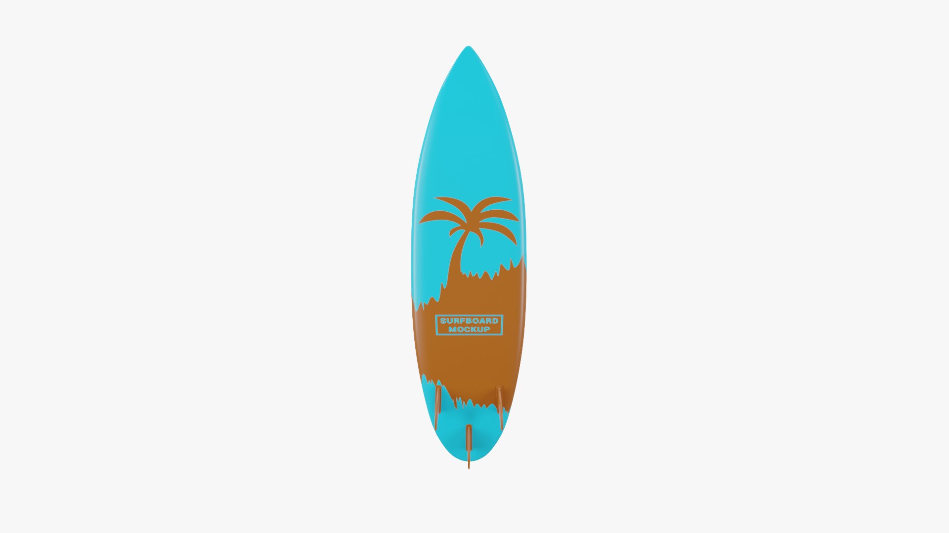 3D Surfboard 2 With Fin - TurboSquid 1846120
