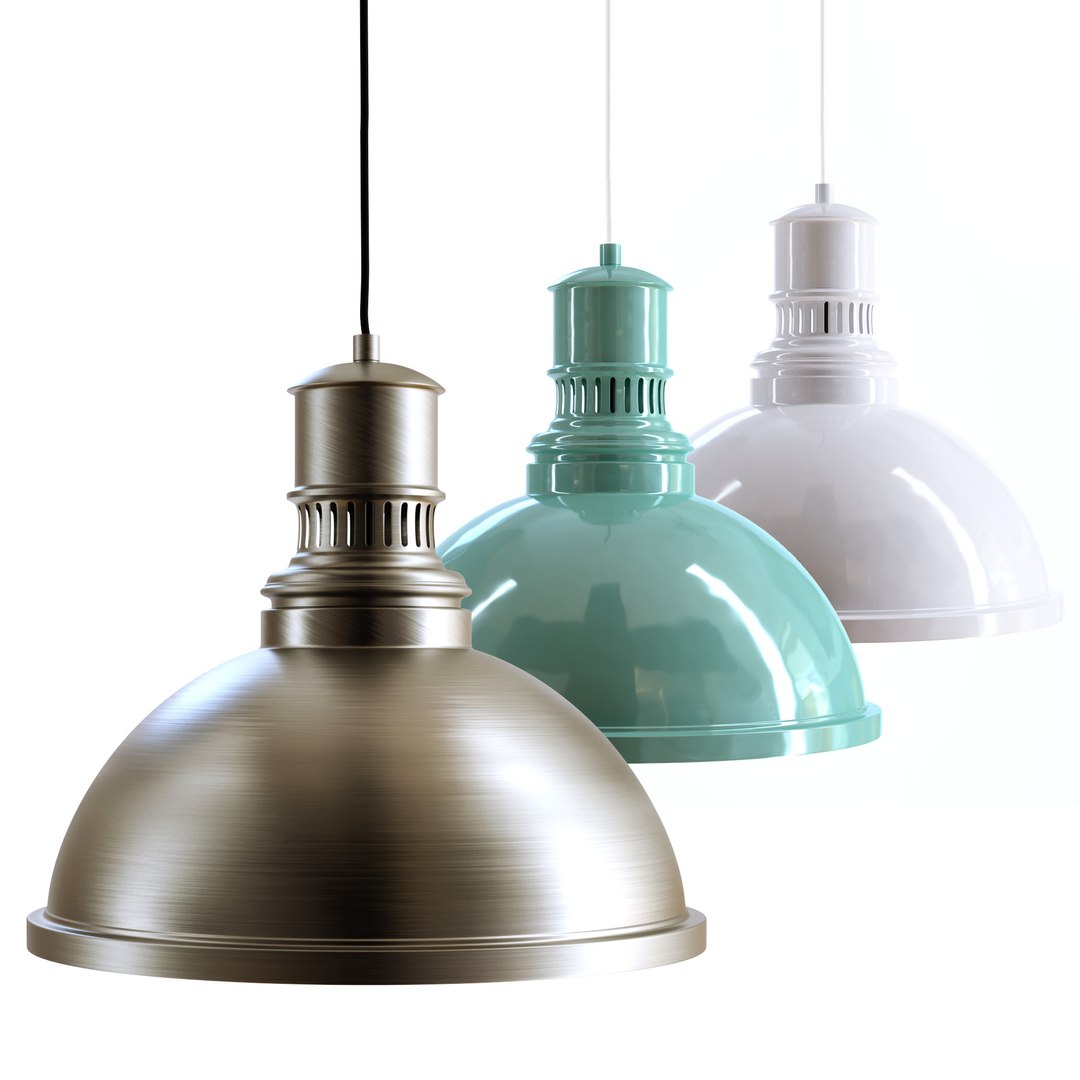 Industrial Style Luminaire In Metal Lizia 3D - TurboSquid 1954252