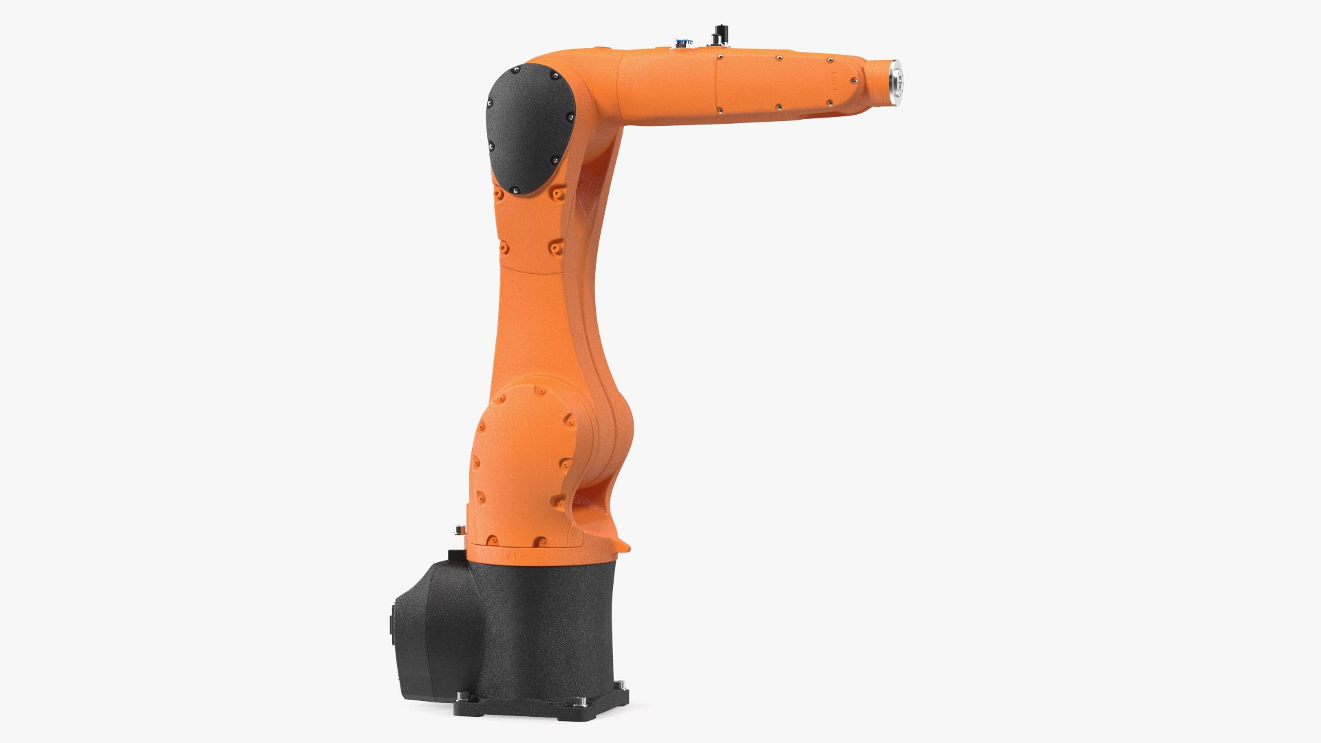 Industrial Robot Arm Rigged 3D model preview