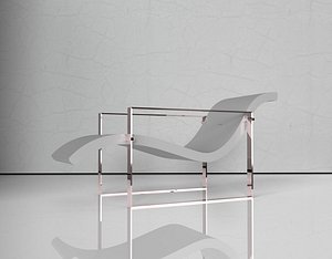 3D luxury chair design model