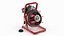 VEVOR Electric Drain Cleaning Machine Red