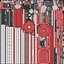 VEVOR Electric Drain Cleaning Machine Red