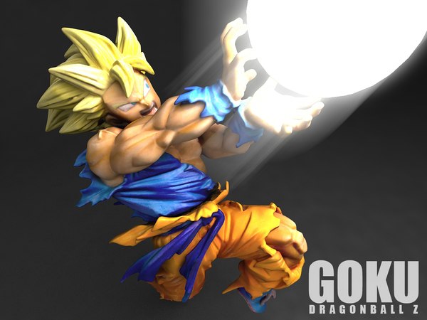 Filho Goku Modelo 3D - TurboSquid 1289950