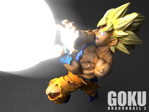 Filho Goku Modelo 3D - TurboSquid 1289950