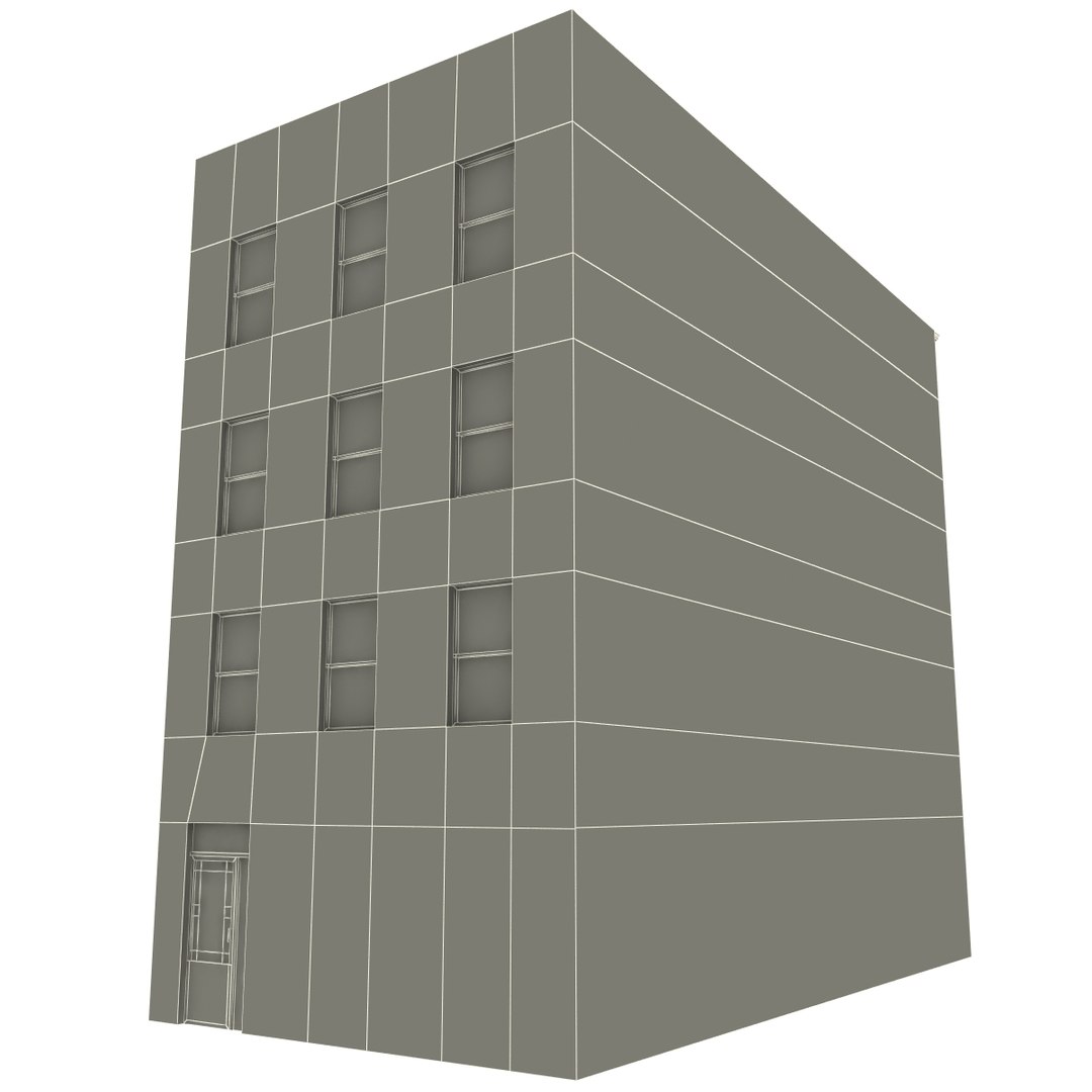 3d building v5 model