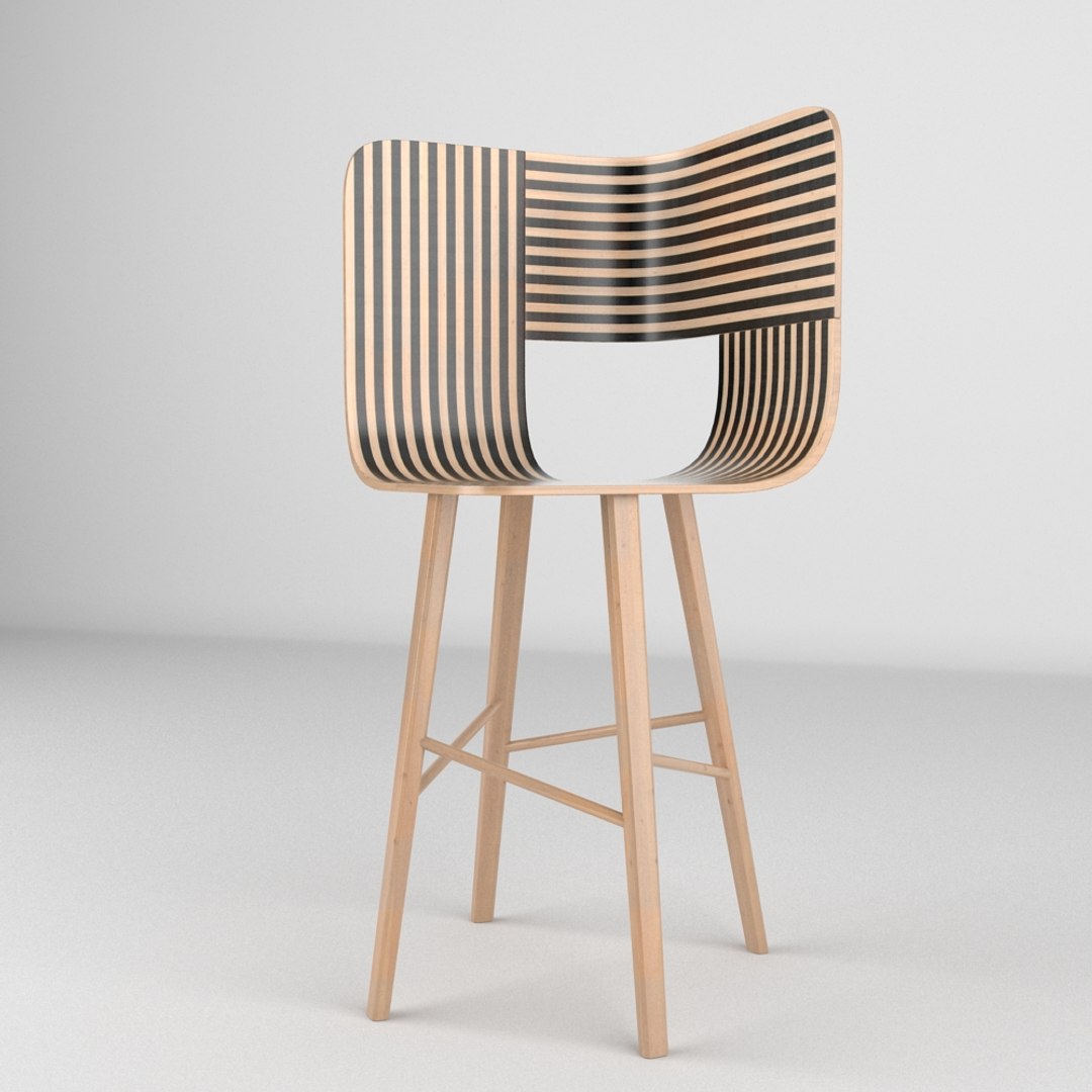 Chair Realistic 3d Obj
