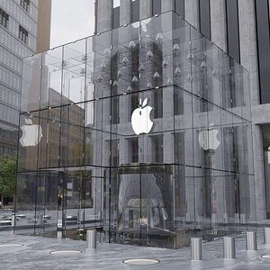 apple store 3D model
