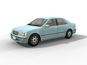 toyota progres 3d model
