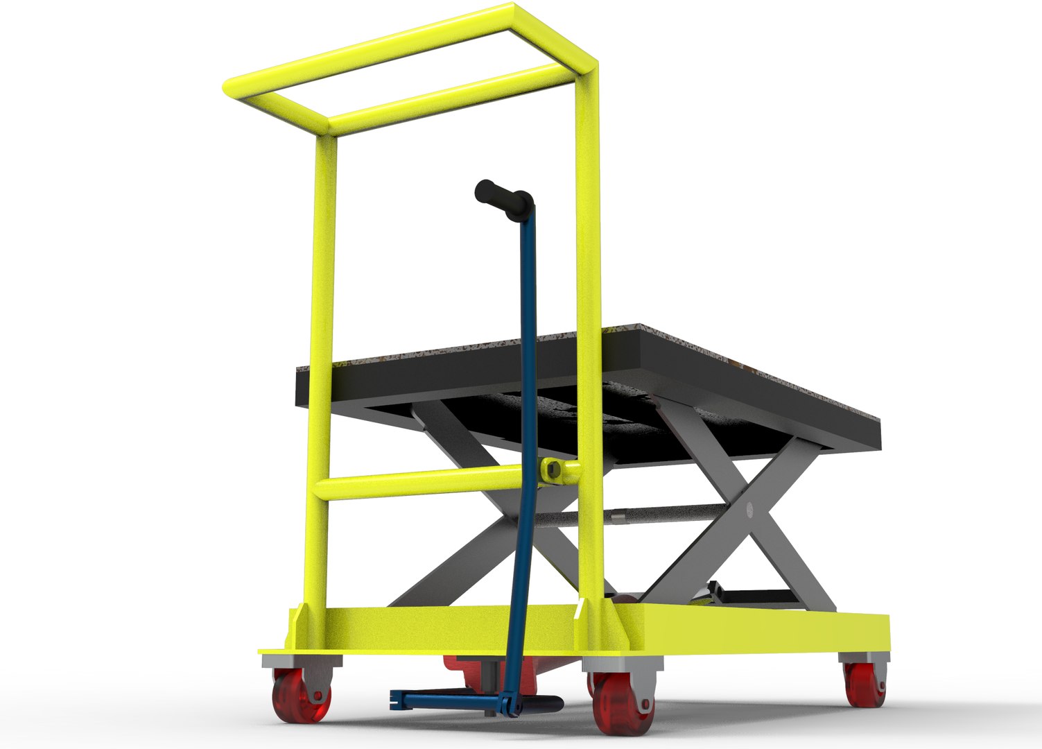 3D Model Industrial DIY Hydraulic Table Lifter - TurboSquid 2357604