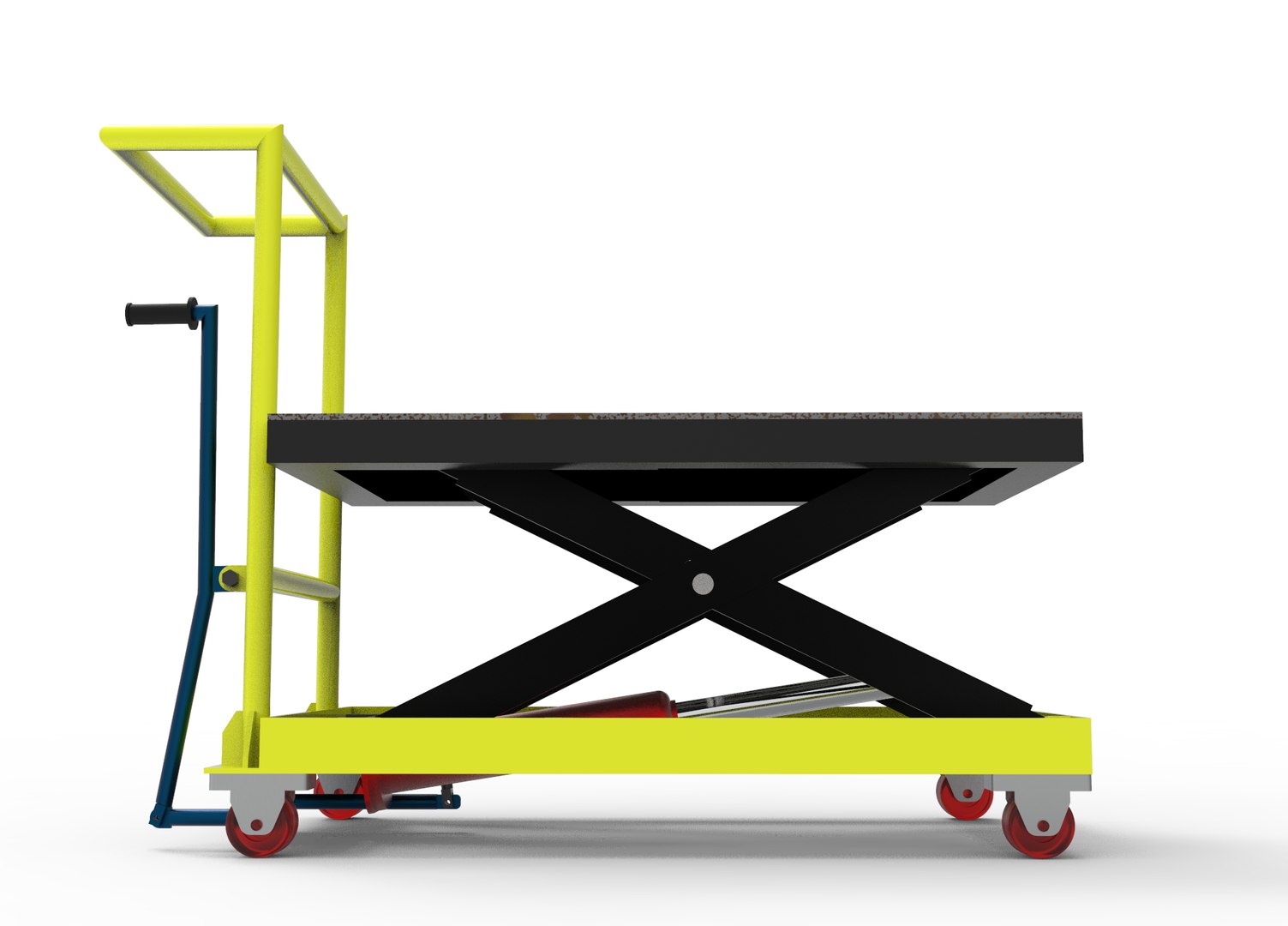 3D Model Industrial DIY Hydraulic Table Lifter - TurboSquid 2357604