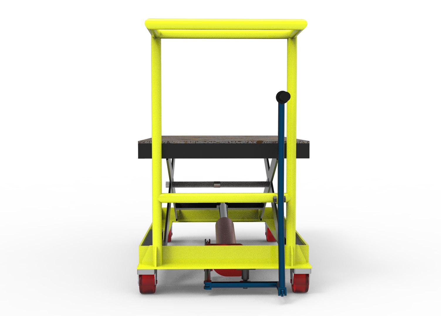 3D Model Industrial DIY Hydraulic Table Lifter - TurboSquid 2357604