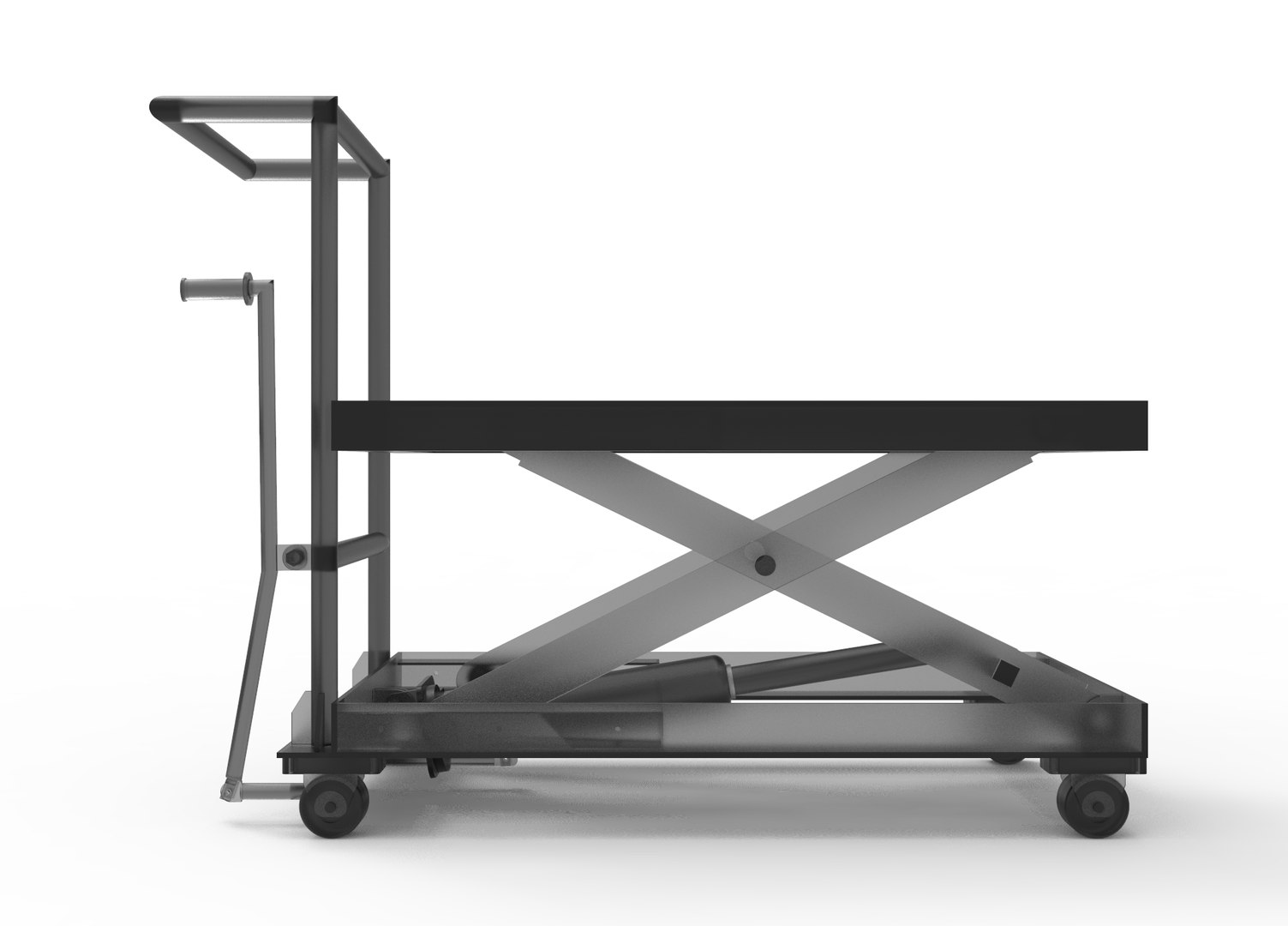 3D Model Industrial DIY Hydraulic Table Lifter - TurboSquid 2357604