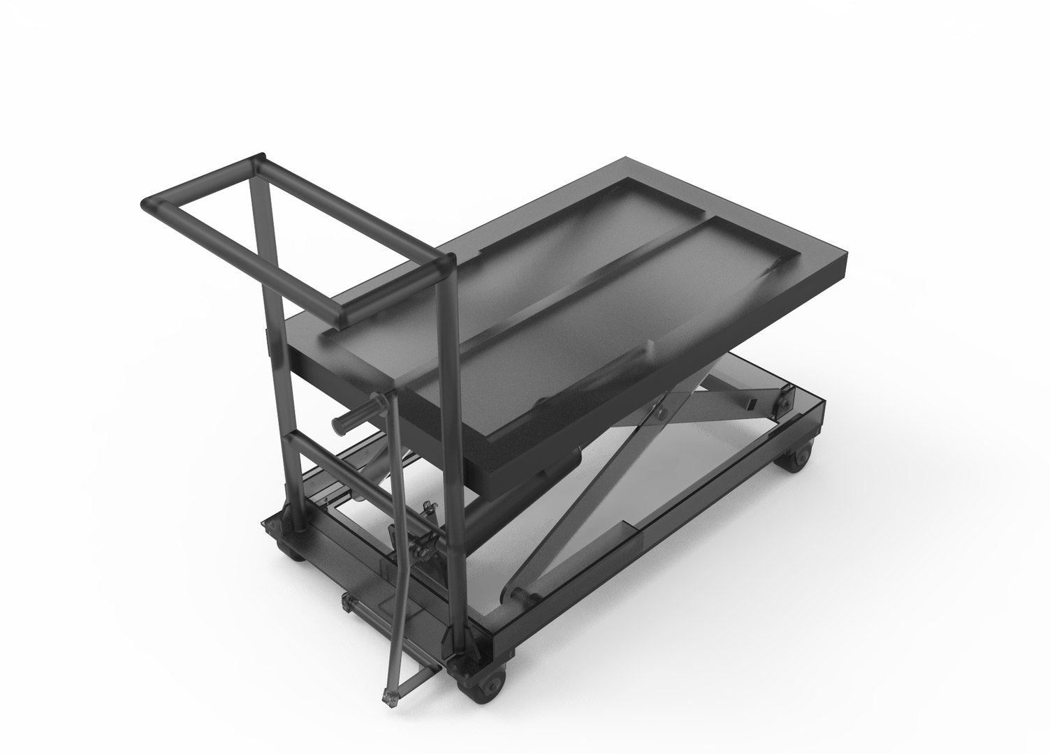 3D Model Industrial DIY Hydraulic Table Lifter - TurboSquid 2357604