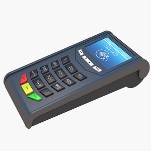 3D credit card machine