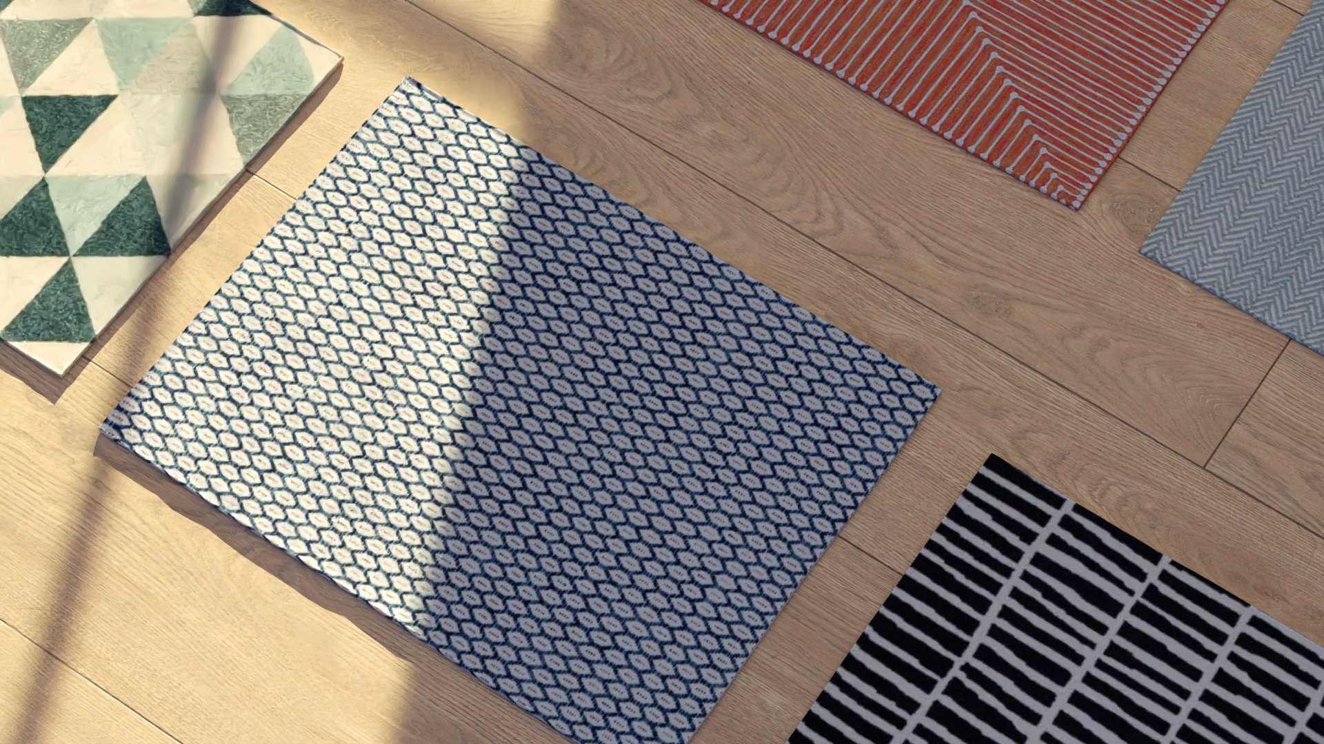 Modern Rug Collection 3D model - TurboSquid 2062735