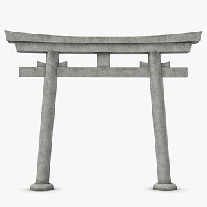 3D torii gate