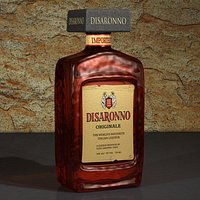 Disaronno Italian Liqueur Bottle