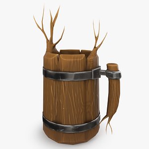 Medieval Elf Mug 3D model
