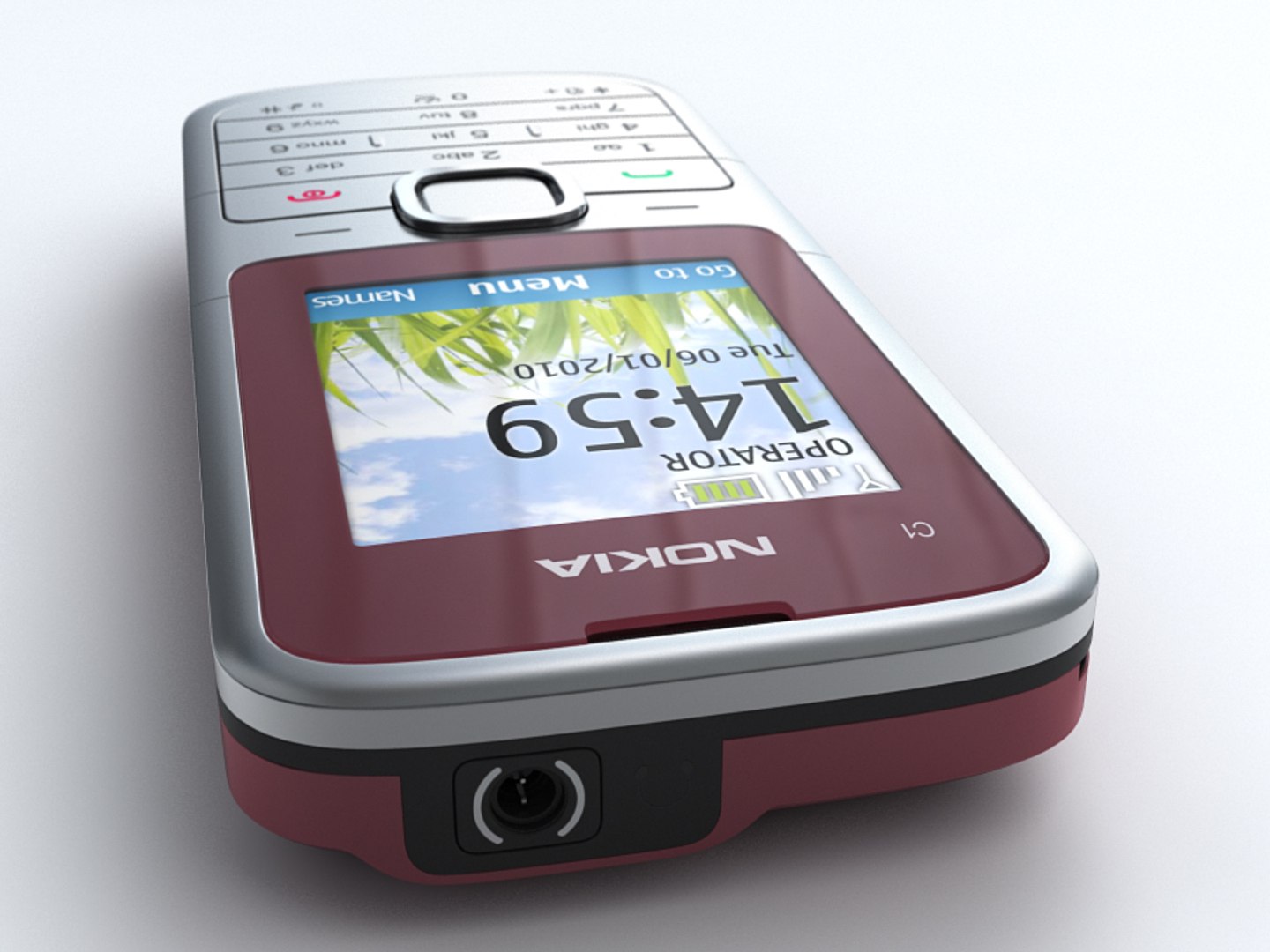 3d model nokia c101 mobile phone