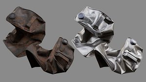 Crushed Paint Can Rectangular 04