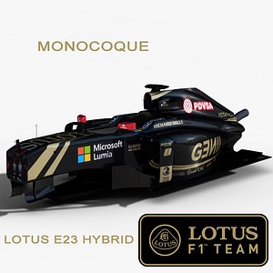 Lotus E23 Monocoque