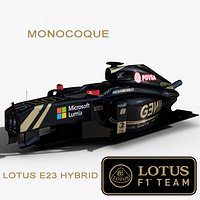 Lotus E23 Monocoque