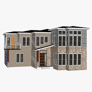 Modern House-05 3D